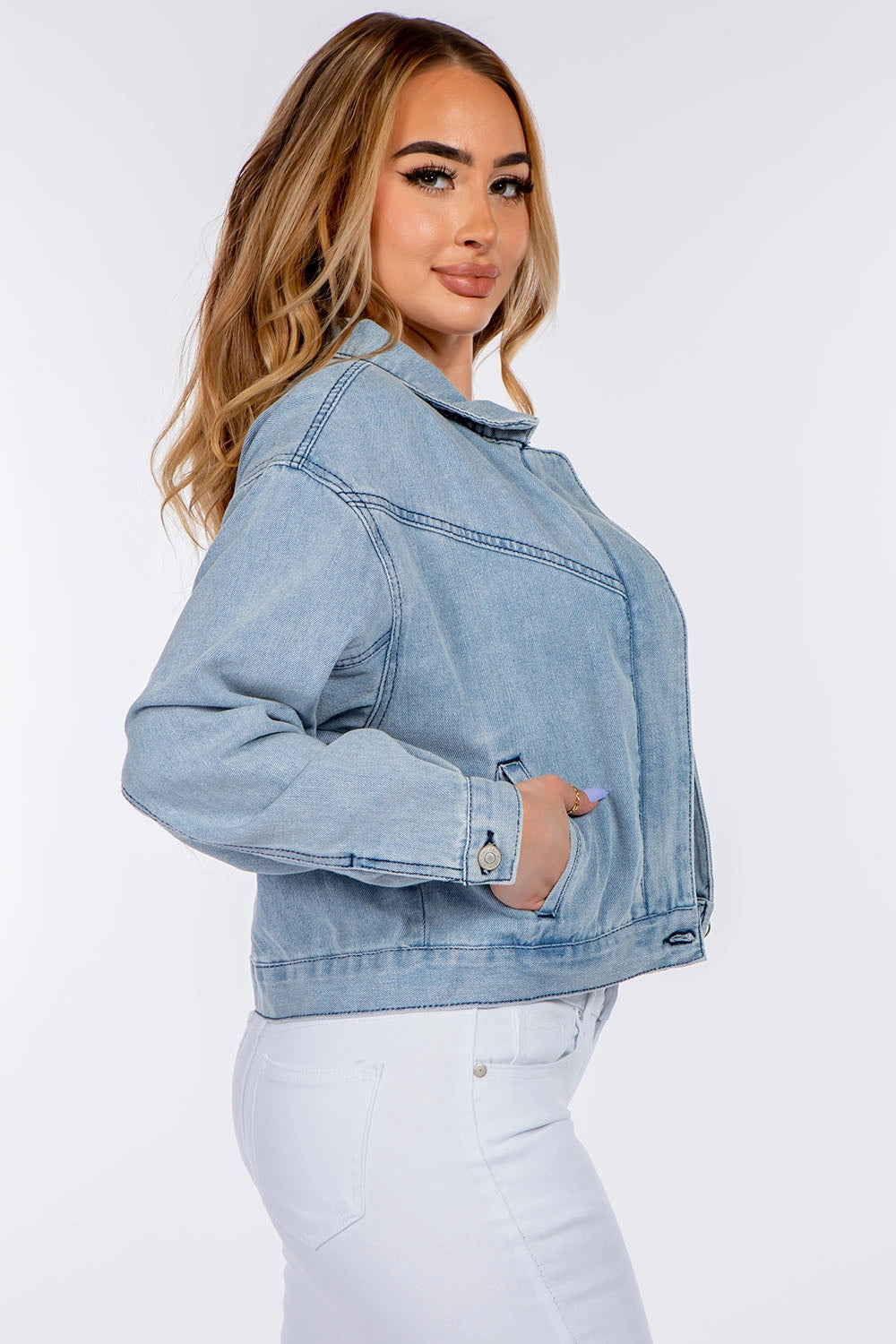 Moto Denim Jacket