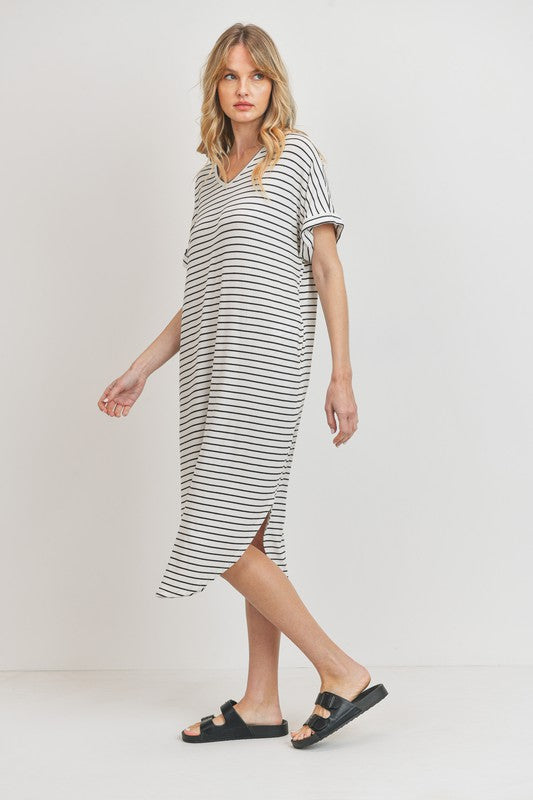 Striped Maxi Dress