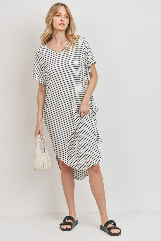 Striped Maxi Dress