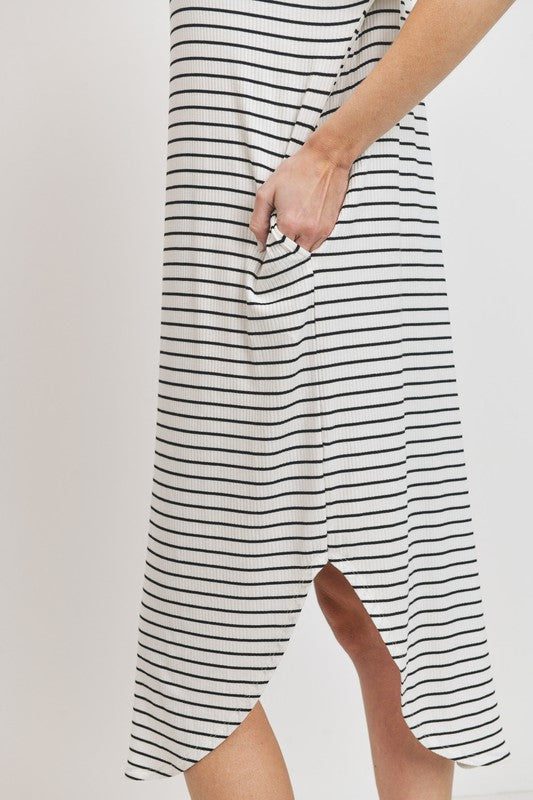 Striped Maxi Dress