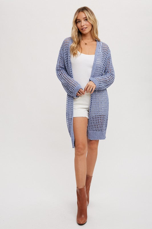 Open Knit Cardigan