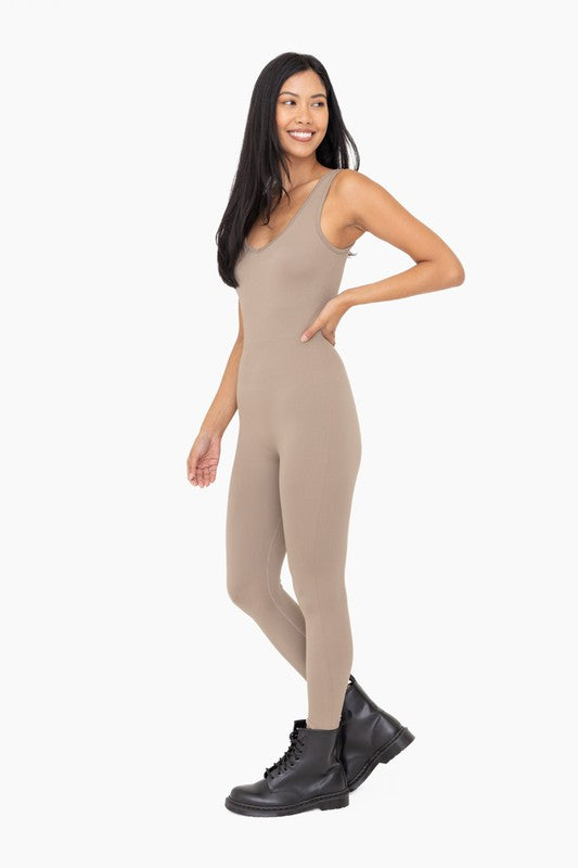 Ribbed Full Length Bodysuit