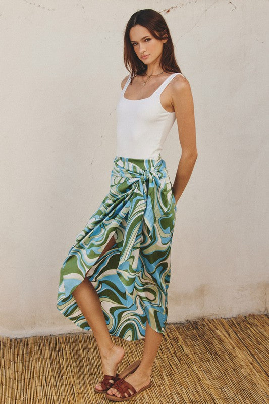 Summer Breeze Wrap Skirt